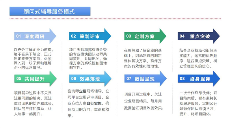 顾问式辅导服务模式